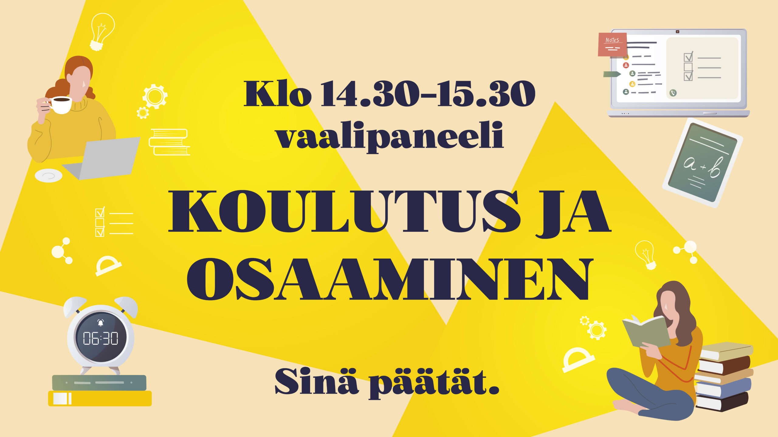 Suuri vaalikeskustelu 15.3. Kuopiossa.
