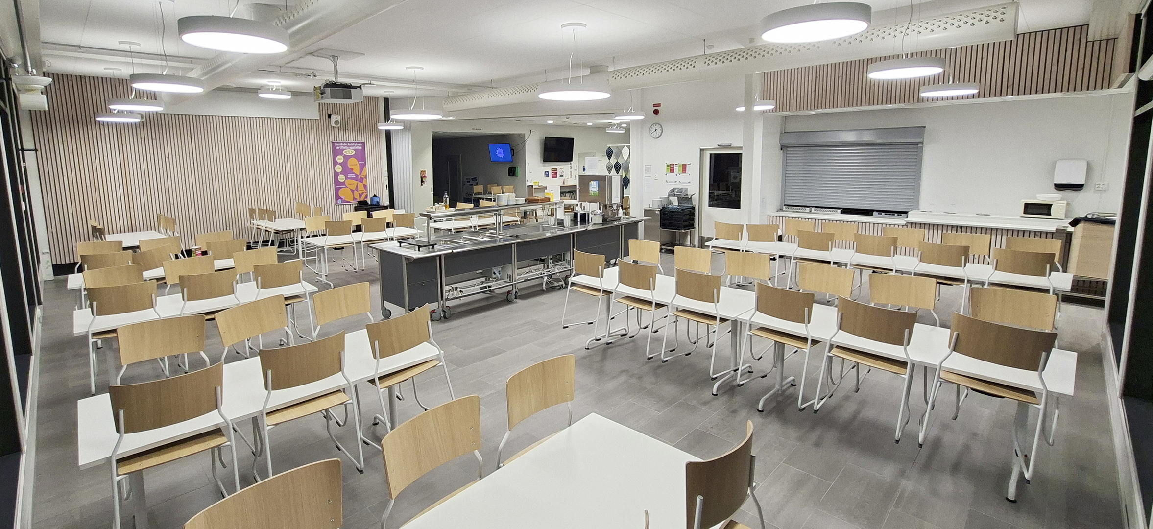 Kuva Ravintola Apilasta Ylä-Savon ammattiopisto Peltoniemen kampus.